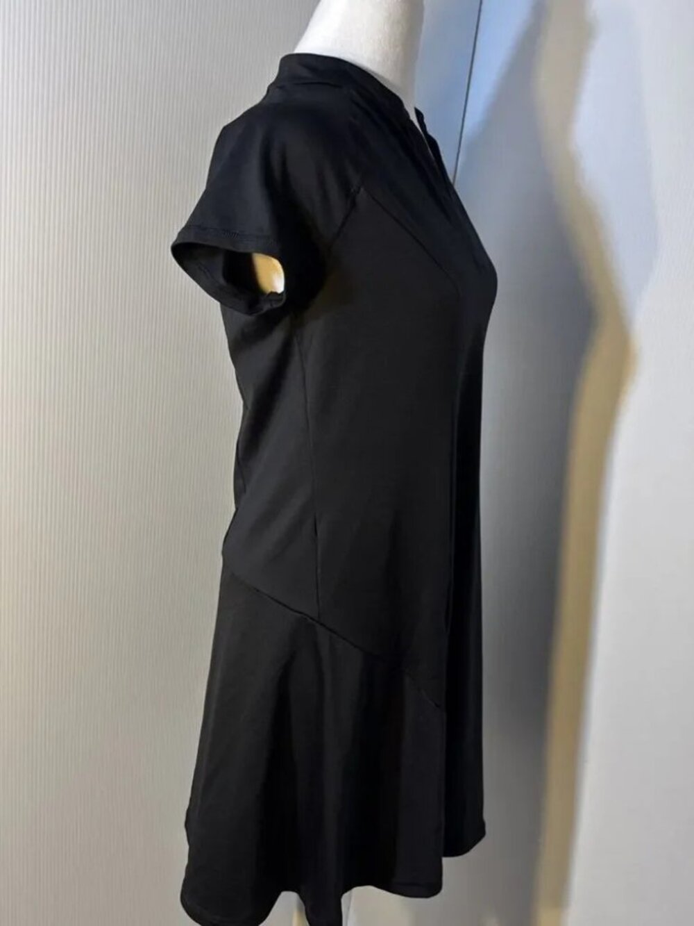 NWT Z by ZELLA womens DRESS black TWIRL SKIRT mini SIZE L